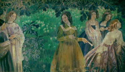The Emerald Necklace by Viktor Borisov Musatov